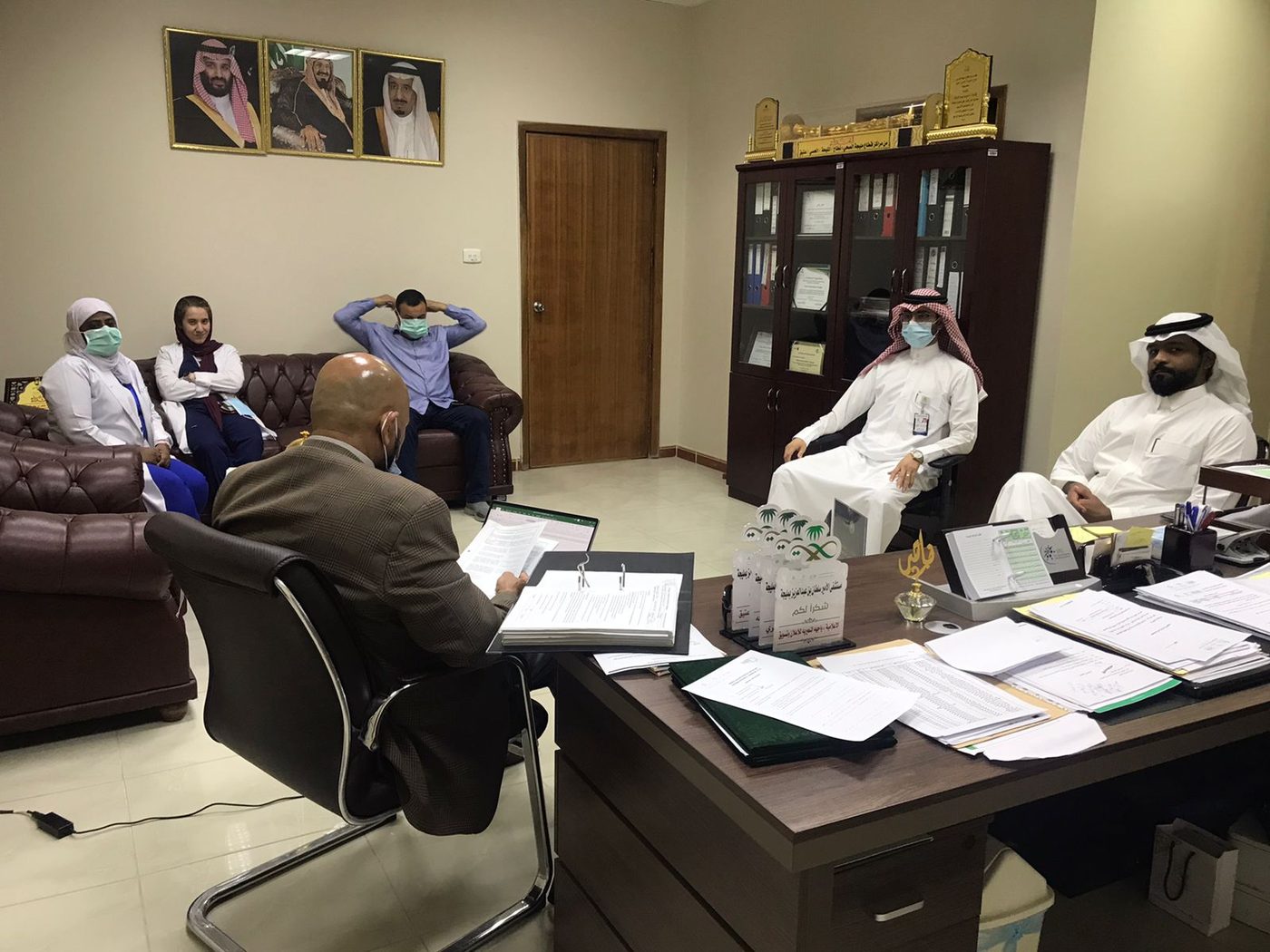 Armed Forces Hospital accreditation team